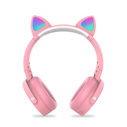 Pop Fidget Rainbow Cat Ear Wireless Bluetooth Headphones, Children and Adults