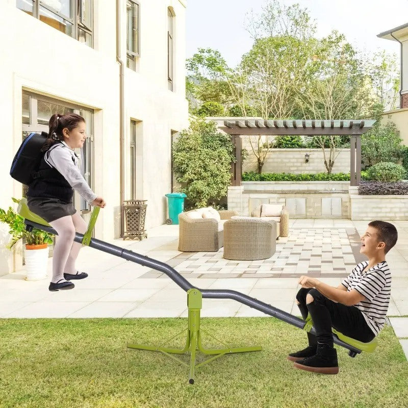 Backyard Swivel Outdoor Playground Seesaw