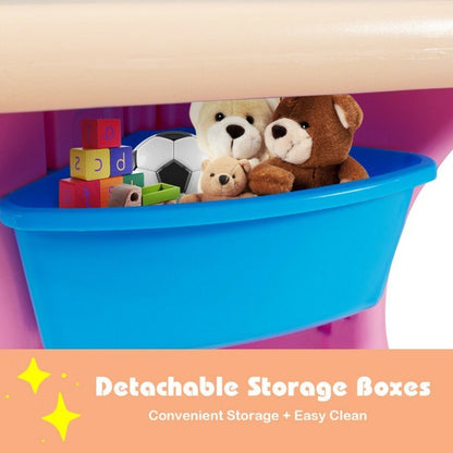 Table and Chair Play Set with Storage Box for Toddlers (3 Colors)