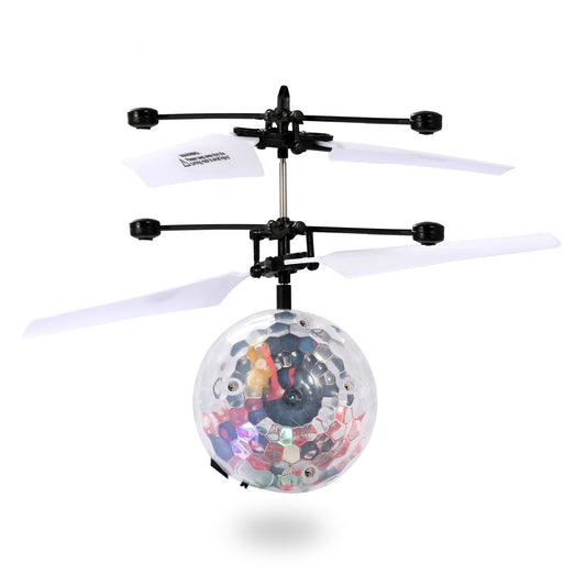 LED Drone Helicopter Flying Ball for Kids