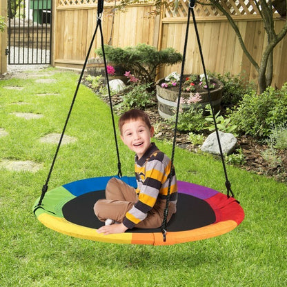 Flying Saucer 40" Outdoor Tree Swing for Kids