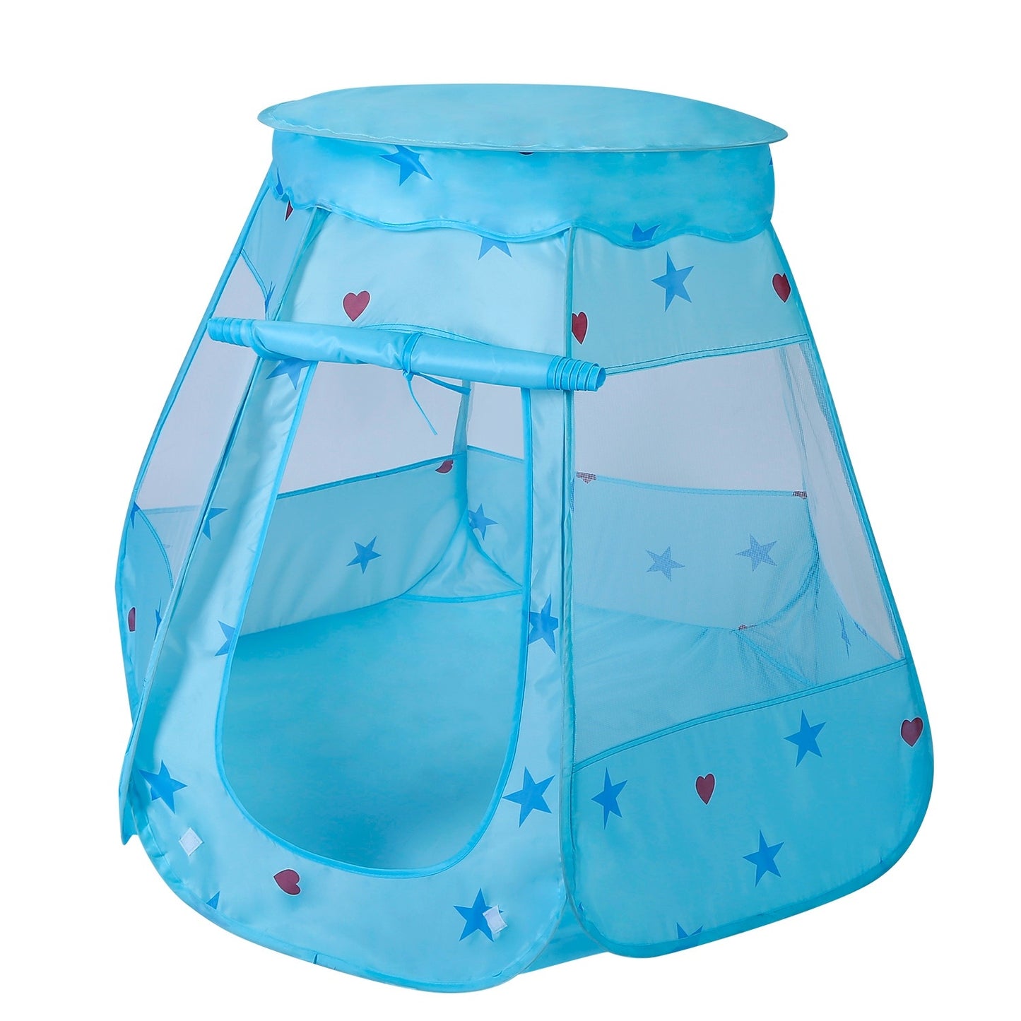 Kids Pop-Up Castle Tent Playhouse for Pink or Blue