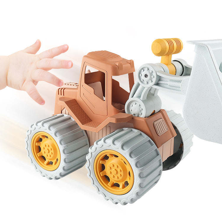 Wheat Straw Environmentally Friendly Beach Tractor Dredger Toy for Kids