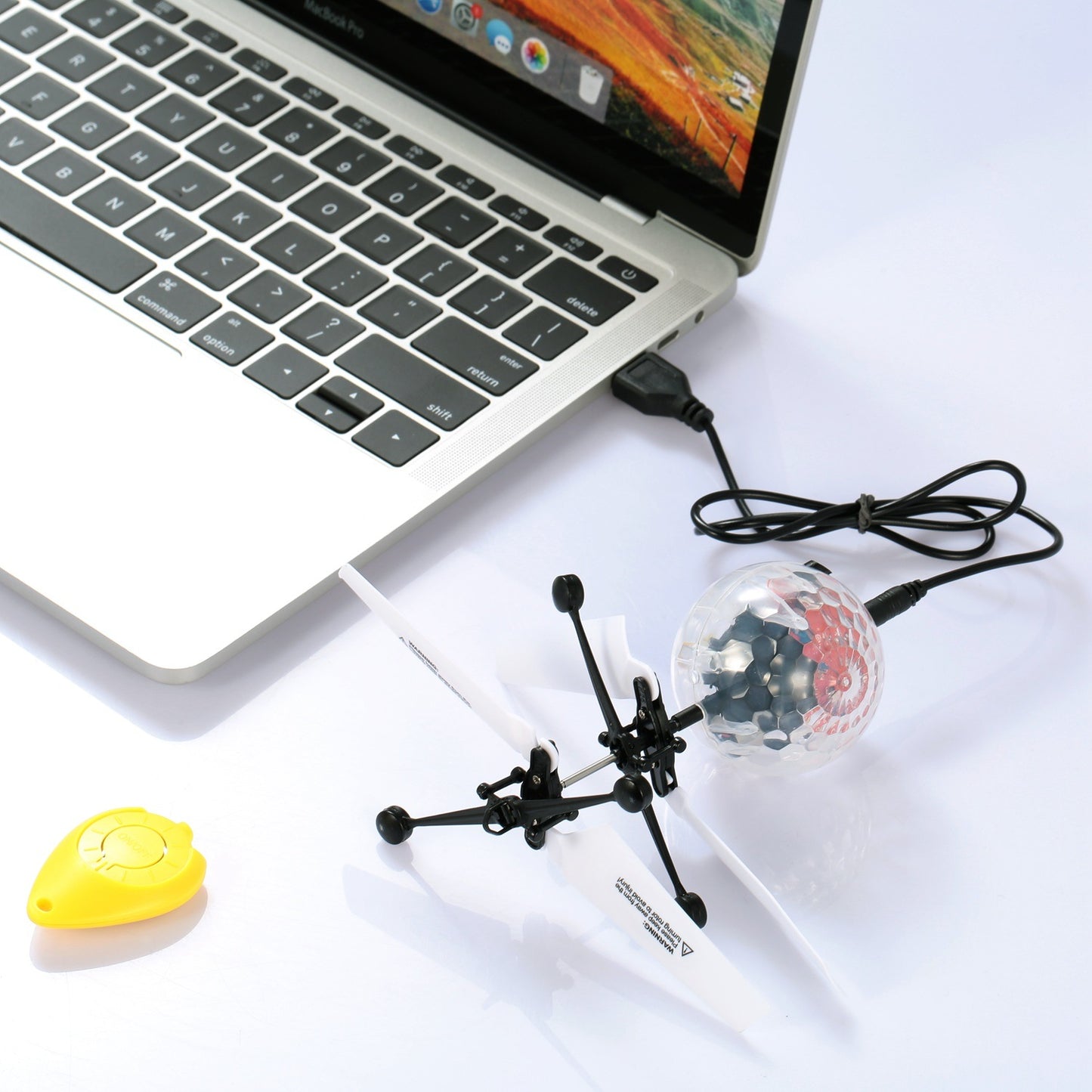 LED Drone Helicopter Flying Ball for Kids