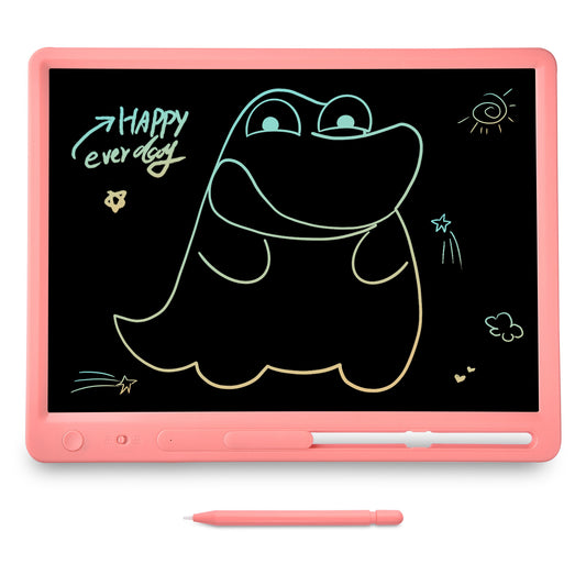 Colorful LCD Writing Pad with Stylus, 15"