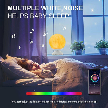 Charming LED Night Light with Remote Bluetooth Speaker (Color Changing)