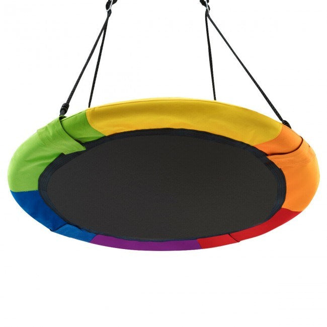 Flying Saucer 40" Outdoor Tree Swing for Kids