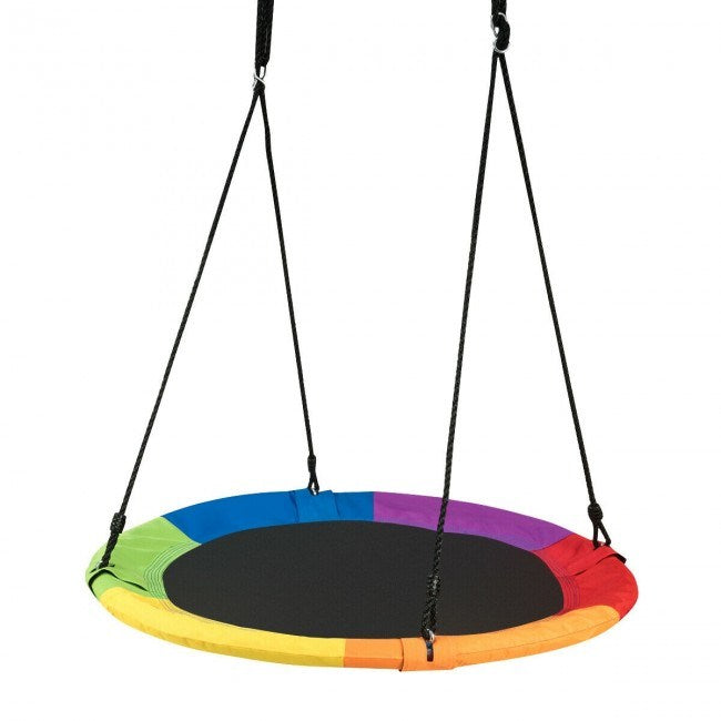 Flying Saucer 40" Outdoor Tree Swing for Kids