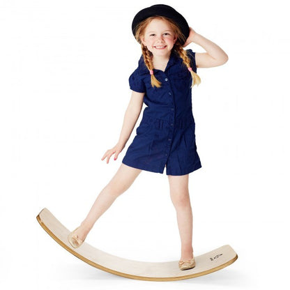 Wooden Wobble Exercise Balance Board for Kids and Adults 450-660 lbs