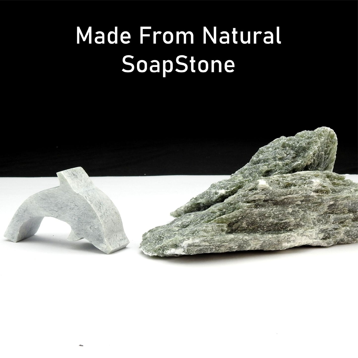 Soapstone Carving Kit for Kids and Adults, Dolphin