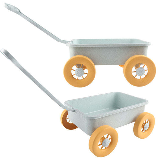 Wheat Straw Environmentally Friendly Beach Pusher Wagon Toys for Kids