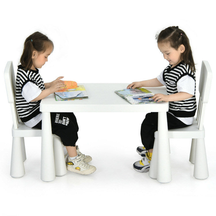 Table and Chair Multi Activity 3 Piece Set for Toddlers (4 Colors)