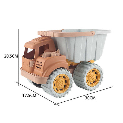 Wheat Straw Environmentally Friendly Beach Construction Vehicle Toy for Kids