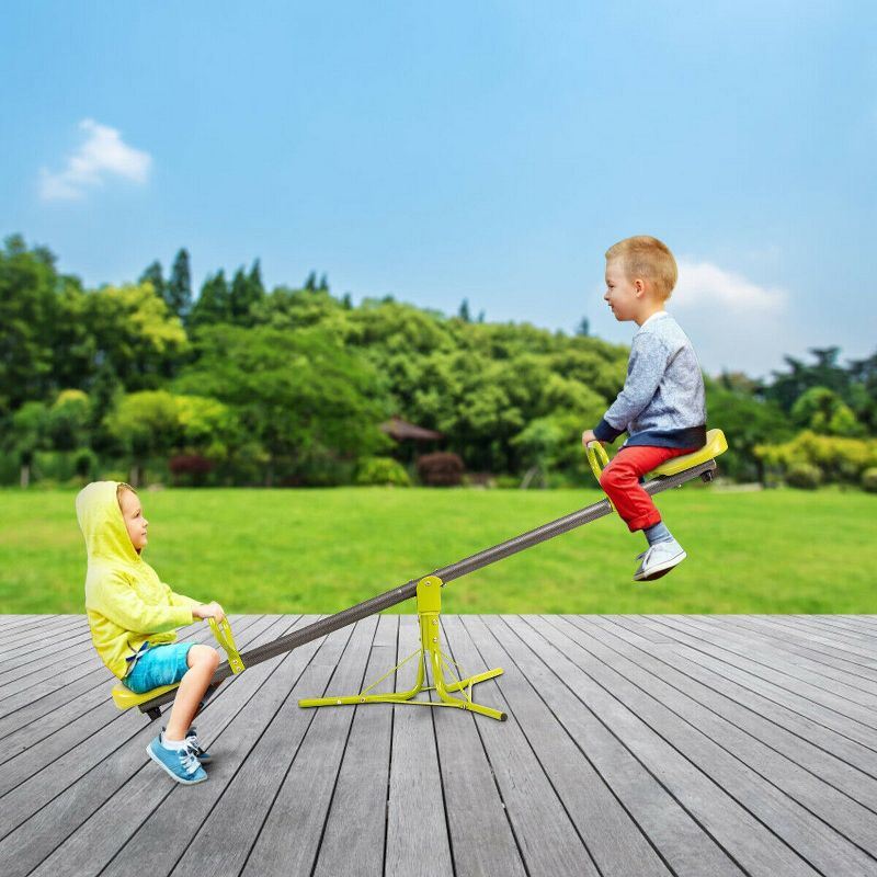 Backyard Swivel Outdoor Playground Seesaw