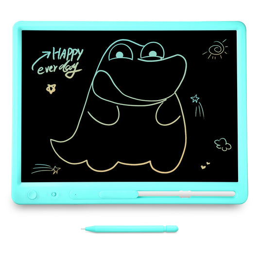 Colorful LCD Writing Pad with Stylus, 15"