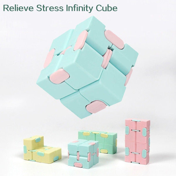 Creative Macaron Pocket Flip Rubik's Decompression Cube (4 Colors)