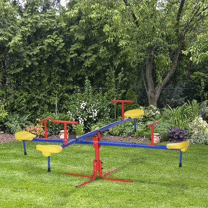 Backyard Multiple Kids Outdoor Playground Seesaw