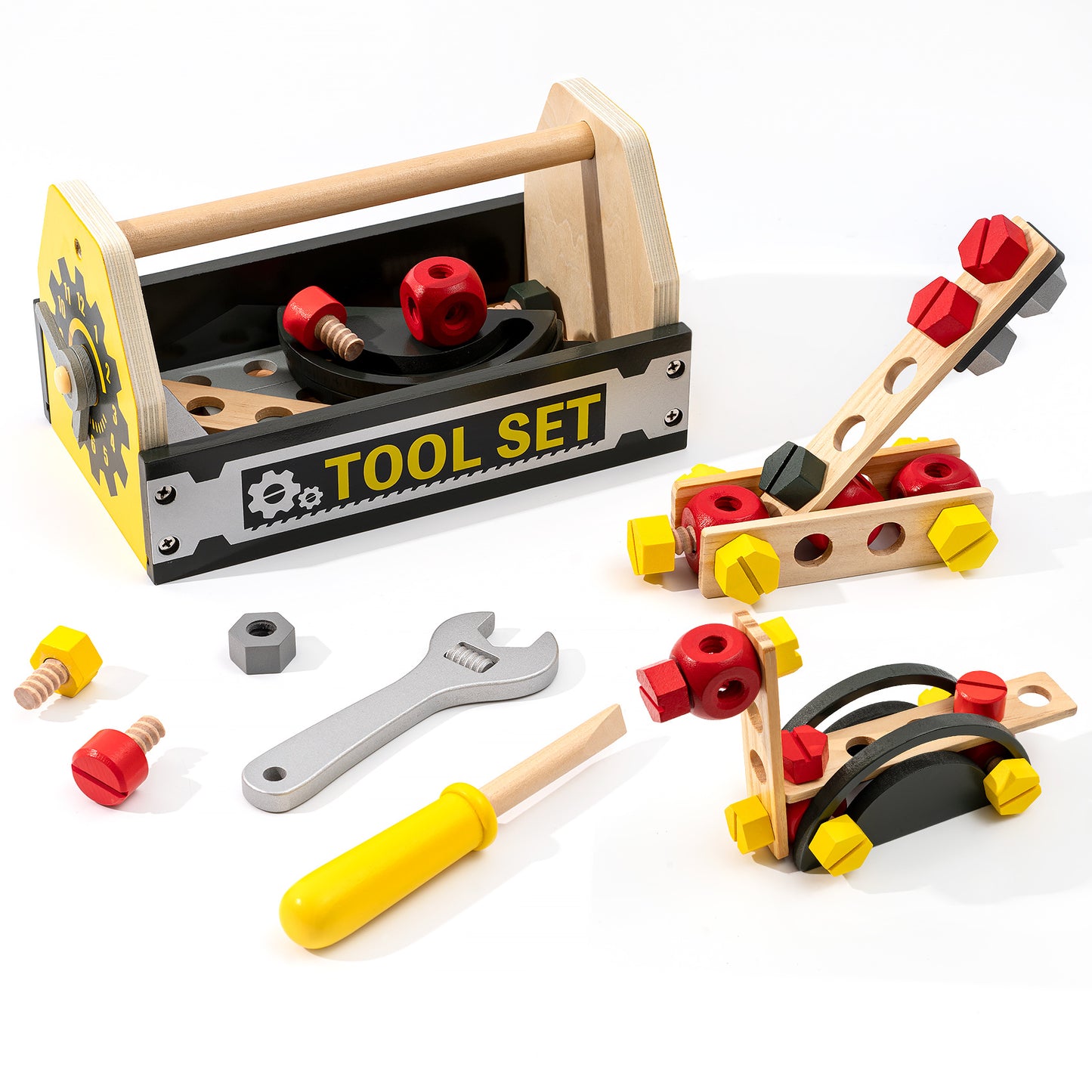 Workbench Toolbox with Tools for Toddlers (3+)